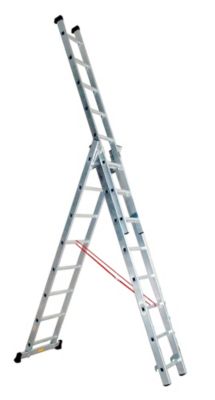 Échelle multiposition Escalux 3 x 8 marches - 4,81 m