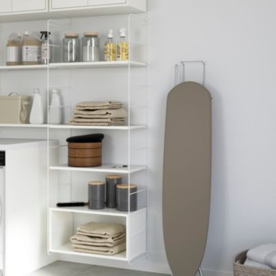 Échelle murale pour rangement modulable ouvert GoodHome Rigga blanc H. 171,2 cm