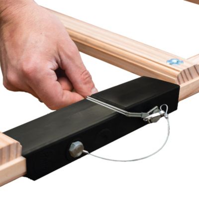 Echelle plate de toit en bois Hailo Safety Roof 5m