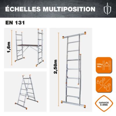 Echelle pliable 3 positions Magnusson