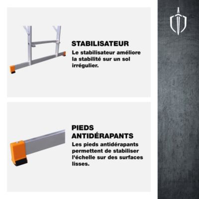 Echelle pliable 3 positions Magnusson