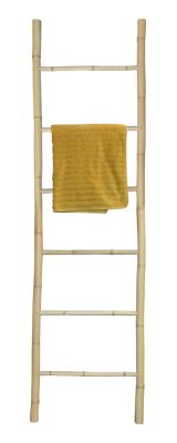Échelle De Rangement En Bambou Navaris 6 Niveaux – Pour Serviettes, Torchons Et Accessoires