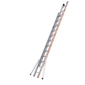 Echelle PRONOR coulisse à cordes 2 plans 8,01m Tubesca Comabi
