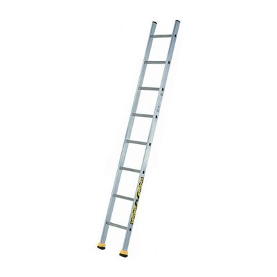 Echelle simple aluminium - 8 barreaux - 2.35m - 510108