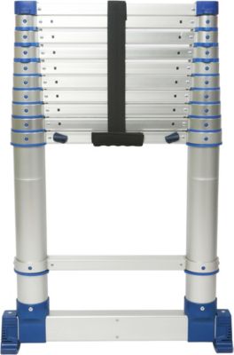 Echelle télescopique aluminium X-Tenso 3,20 m 11 échelons