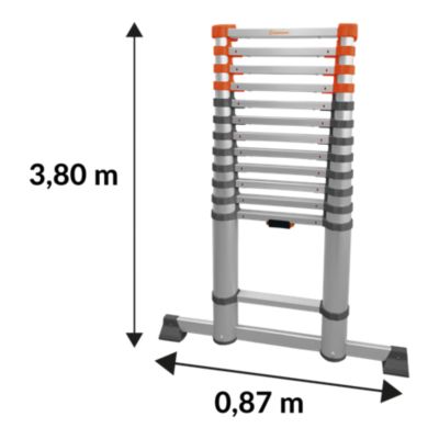 Echelle télescopique Magnusson 3.8 m