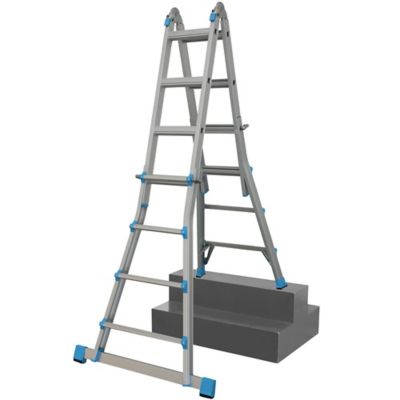 Echelle télescopique multiposition Mac Allister 2 x 7 marches