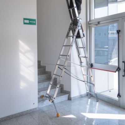 Echelle transformable + base Hailo Step 3x 8 marches 5,8m