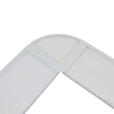Éclairage d'angle sous meuble Fidalgo LED intégrée variation de blancs 60lm 1.3W IP20 L.9xH.1.1cm blanc GoodHome