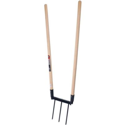 Eco'biofourche 3 dents avec manche en bois