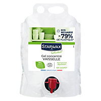 Éco-recharge gel vaisselle concentré Soluvert Starwax 3L
