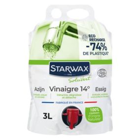 Eco-recharge vinaigre 14° Soluvert Starwax 3L