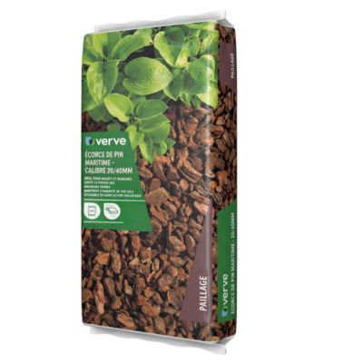 Ecorce de pin maritime Verve 50L calibre 20/40mm