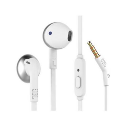 Ecouteurs Bluetooth JBL T205 chrome avec microphone