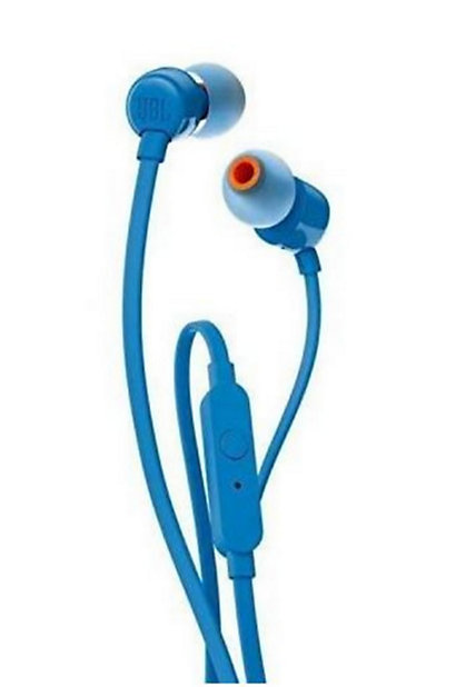 Ecouteurs connectés Bluetooth JBL T110 Bleu