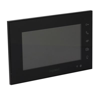 Ecran intérieur connecté Legrand 7" noir