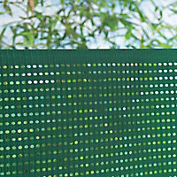 Ecran jardin polyéthylène Blooma vert 10 x h.1,8 m