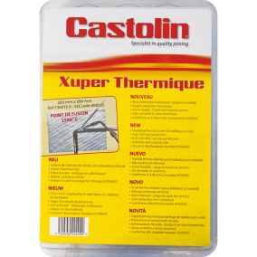 Écran thermique de soudage Castolin sans amiante L.28 x l.20 cm