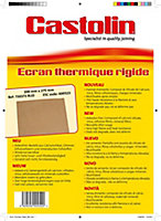 Ecran thermique rigide Castolin 1 plaque