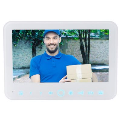 Écran vidéo filaire Blyss Jelbi blanc 7"