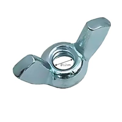 Écrou à oreilles acier zingué Diall ø12 mm - 4 pièces