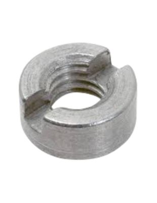 Ecrou Cylindrique Fendue Inox A1 M3 - 1 pièce