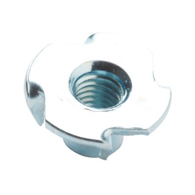 Écrous à frapper en acier zingué ø 6 - 10 pièces