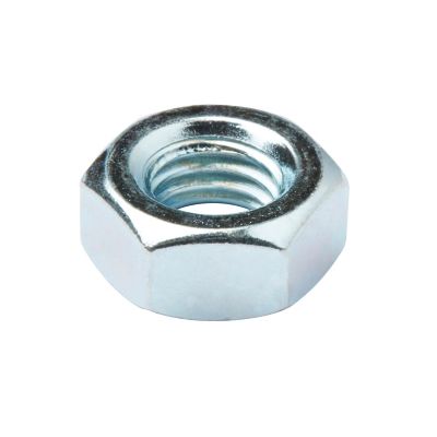 Écrous hexagonaux en acier zingué ø 10 - 20 pièces