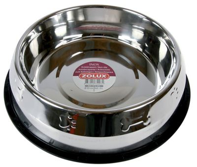 Écuelle inox ronde Zolux 2,9L pour chiens