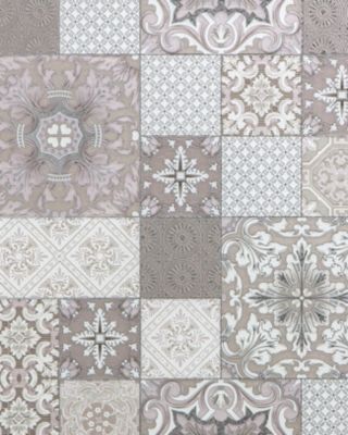 EDEM 87001BR13 Papier peint pour cuisine et bain légèrement texturé accents métalliques 5,33 m2
