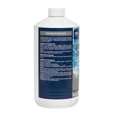 Edg Edenea - Nettoyant Ligne D'Eau Piscine Spa - Bouteille 1 Litre - Action Dégraissante