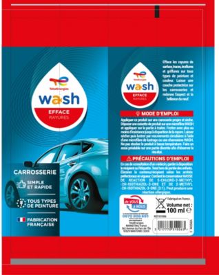 Efface rayures Total Wash carrosserie 100 ml