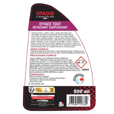 Dégraissant suractif bio Spado 500 ml - produits-nettoyants