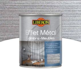 Effet métal lambris et meubles Liberon aluminium satin 1L