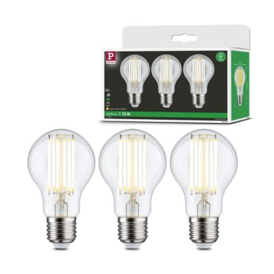 Efficient-Line Filament 230 V Ampoule LED E27 Kit de 3 1055lm 5W 3000K Clair
