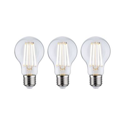 Efficient-Line Filament 230 V Ampoule LED E27 Kit de 3 3x840lm 3x4W 3000K Clair
