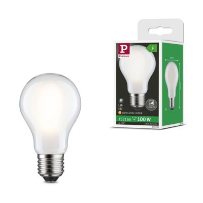 Efficient-Line Filament 230 V Ampoule LED E27 Luminaire individuel 1521lm 8,2W 3000K gradable Dépoli