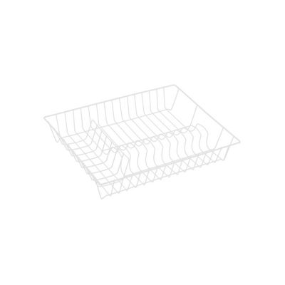 Egouttoir à  vaisselle en Acier Blanc mat MSV