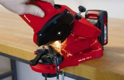 Einhell Affûteuse de chaîne de tronçonneuse GE-CS 18 Li - Solo