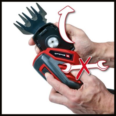 Einhell Cisaille à gazon et taille-buissons sans fil GC-CG 3,6/70 Li