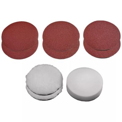 Einhell Kit de polissage et de ponçage D. 150 mm - 10 pièces