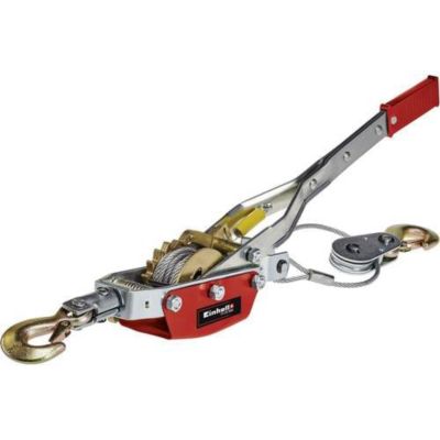 Einhell Palan à levier TC-LW 2000 - traction jusqu'à 2 000 kg - câble acier 3,3 m