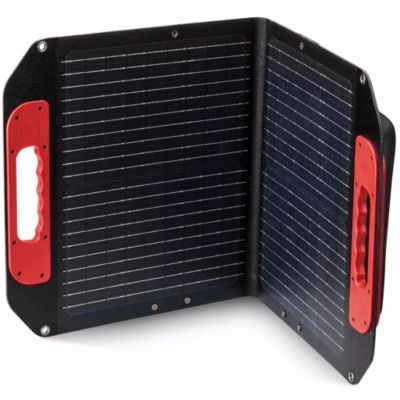 Einhell Panneau solaire pliable 40 W - XT60 - USB-A & USB-C - IPX4 - pour station TE-ES 18/150/1 Li-C