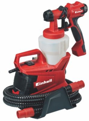 Einhell Pistolet à peinture électrique semi-stationnaire TC-SY 700 S 700 W Débit 1 000 ml/min Tuyau 3,5 m