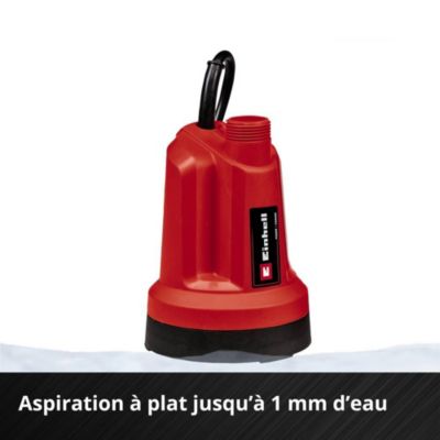 Einhell Pompe d'évacuation eaux claires sans fil GE-SP 18 LL Li - Solo - sans batterie ni chargeur
