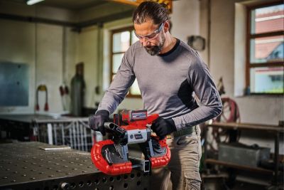 Einhell Scie à ruban sans fil TE-MB 18/127 Li-Solo