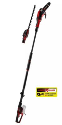 Einhell Taille-haies/élagueuse perche GP-HC 18/5020 Li T BL-Solo - 18V - OREGON 18cm - télescopique - sans batterie/chargeur