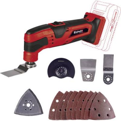 Einhell TC-MG 18 Li-Solo Power X-Change 4465170 - Outil multifonction sans fil 18 V