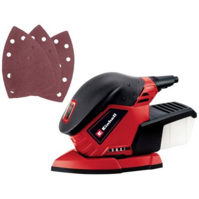 Einhell TE-OS 1320, ponceuse multifonction 130 W, 24 000 tr/min, 150 x 150 mm