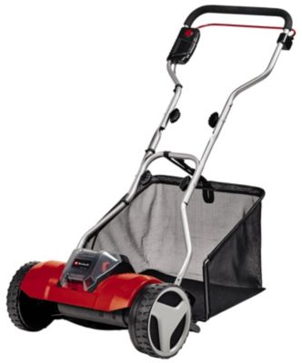 Einhell Tondeuse à main sur batterie GE-HM 18/38 Li-Solo (livrée sans batterie ni chargeur) - 38cm